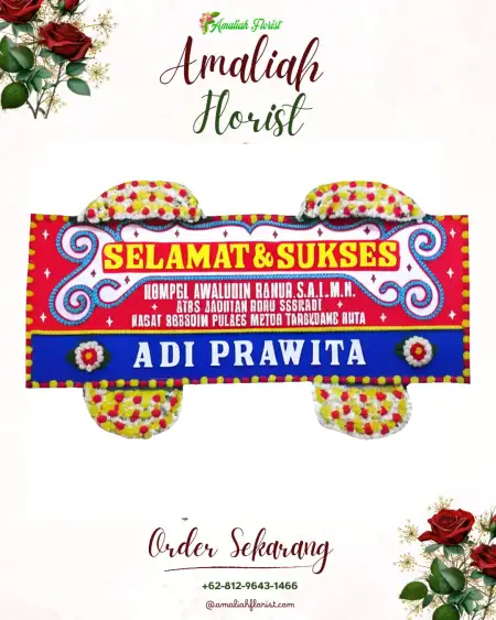 Papan Bunga Ucapan Selamat Sabrang