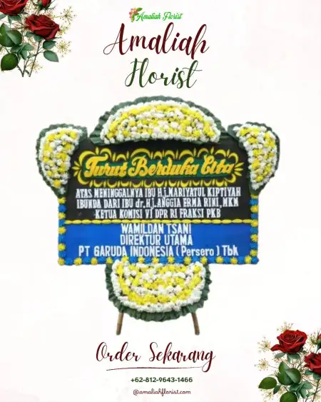 Papan Bunga Duka Sabrang